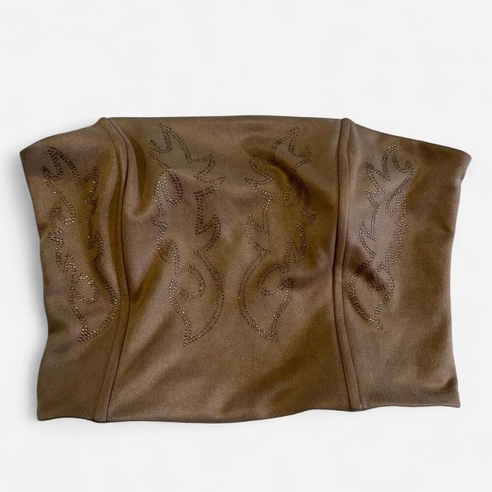 Originality Women's Brown and Tan Corset